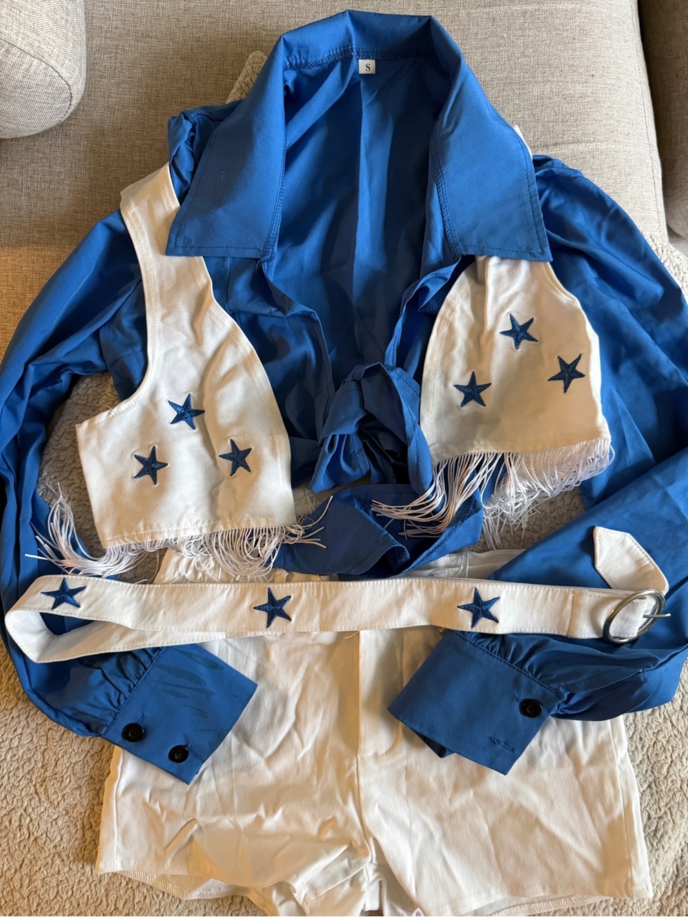 Dallas Cowboys Cheerleader Costume Set